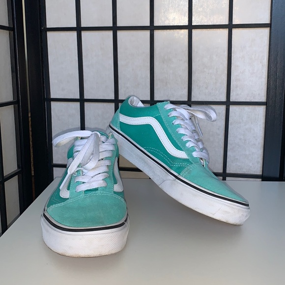 Vans Shoes - Vans Old Skool Teal Shoes